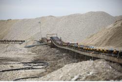 Photo Textures of Background Gravel Mining